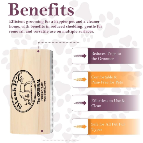 Cepillo Quita Pelo para Mascotas